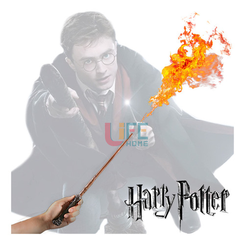 Coleção Harry Potter A Varinha Que Respira Fogo E Feitiços H - Escorrega o  Preço